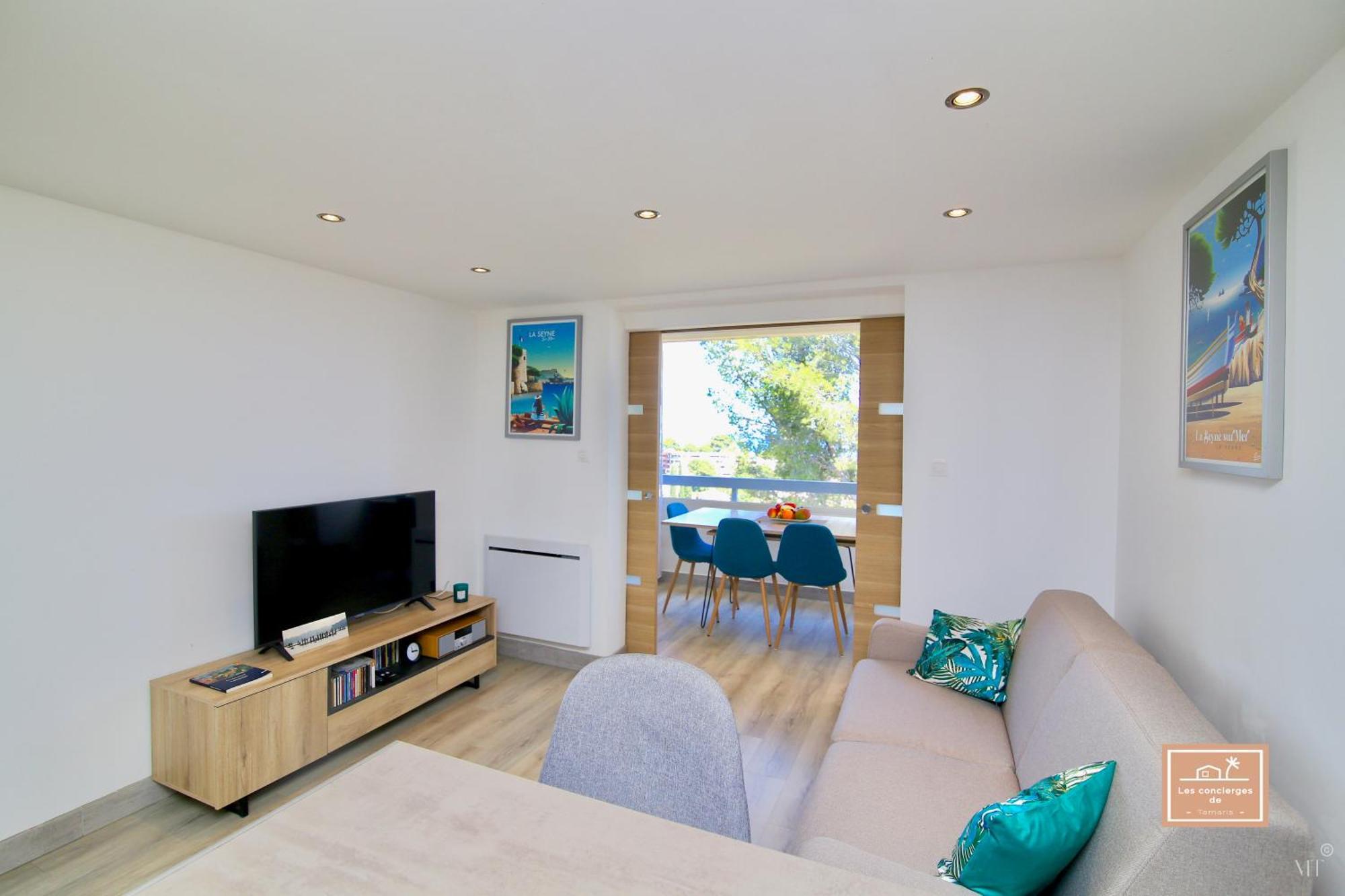 La Digue, 2 Chambres, Vue Mer Et Piscine La Seyne-sur-Mer Ngoại thất bức ảnh